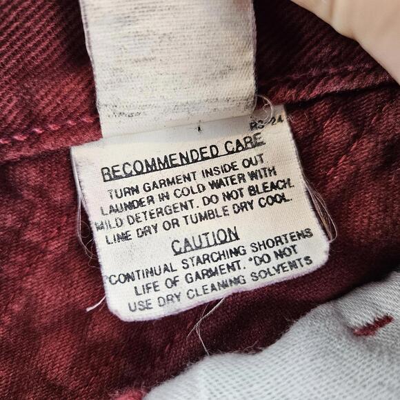 Rocky Mountain Clothing Co Rockies Red Vintage Cotton Denim Jeans Made in USA - Picture 11 of 12